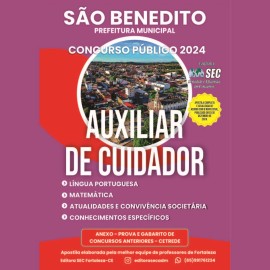 So Benedito; Auxiliar de Cuidador 