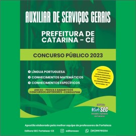 CATARINA -CE Auxiliar de Servios Gerais  