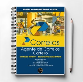 Correios 2024  : Agente  de Correios Carteiro  aps edital 