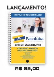 Pacatuba-ce Auxiliar Administrativo editora FV