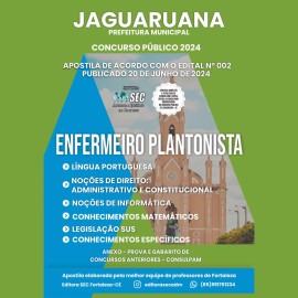 Jaguaruana -CE Enfermeiro Plantonista 