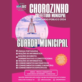 Chorozinho -Ce  Guarda Municipal editora sec 