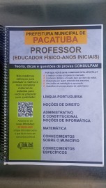 Professor (educador fsico-anos iniciais) -apostila Prefeitura de Pacatuba -Teoria e questes 2024