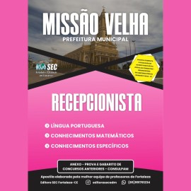 Misso Velha -Ce  Recepcionista 