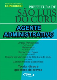 Apostila Agente Administrativo - Prefeitura de So Luis do Curu/CE 2019 - IMPRESSA