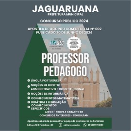 Jaguaruana CE  Prof. pedagogo  