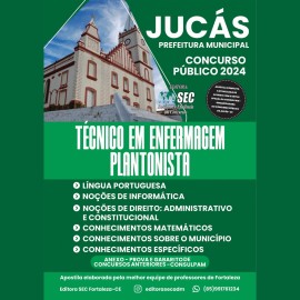 Jucs- Ce Tcnico de enfermagem plantonista 