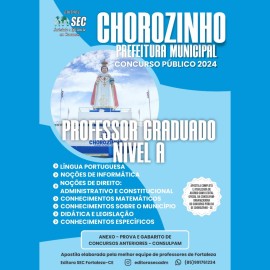 Chorozinho -Ce  Professor Graduado nvel A