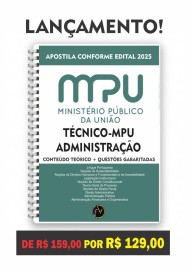 Tcnico Mpu. 2025 Administrao i