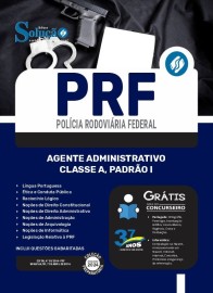 Apostila PRF 2024 - Agente Administrativo - Classe A, Padro I