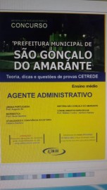 Apostila Agente Administrativo - Prefeitura So Gonalo do Amarante 2019 IMPRESSA