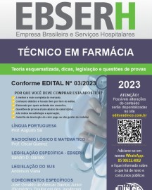 EBSERH TCNICO EM FARMCIA/2023  aps edital 
