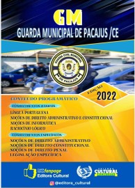 Pacajus 2022 Guarda Municipal de Pacajus editora Cultural 