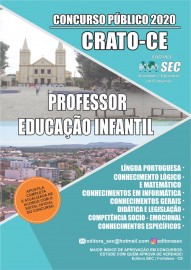 CRATO : Professor Educao Infantil  Editora SEC 