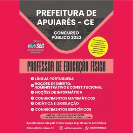 Prefeitura Apuiares -ce  Prof. Educao  Fsica   edio  2023 