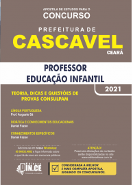 .Apostila Professor PEB II - EDUCAO INFANTIL - Prefeitura de Cascavel-Ce/2021 - IMPRESSA