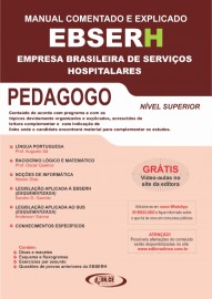 .PEDAGOGO ASSISTENCIAL Apostila concurso Ebserh 2023 - Impresso  aps edital 