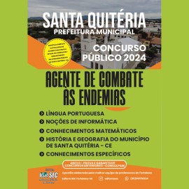 Santa Quitria -ce Agente de Combate s Endemias 