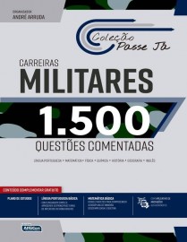 Livro Passe J - 1.500 questes - Carreiras Militares