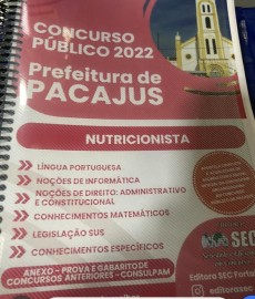 PACAJUS 2022 NUTRICIONISTA 