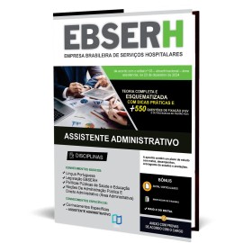 Ebserh 2025. Assistente administrativo 