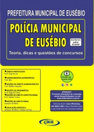  apostila POLCIA MUNICIPAL - PREFEITURA DE EUSBIO - 2020 impressa