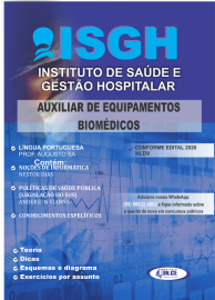 PDF  Apostila AUXILIAR DE EQUIPAMENTOS BIOMDICOS - ISGH_HDLV - DigitalPDF 2020