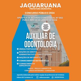 Jaguaruana-CE Auxiliar de Odontologia 