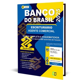 BANCO do BRASIL 2025 ESCRITURRIO Agente Comercial