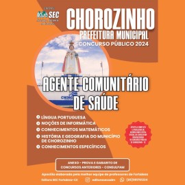 Chorozinho -Ce Agente Comunitrio de Sade.   Editora sec 