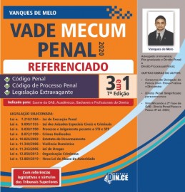 .VADE MECUM PENAL REFERENCIADO PARA EXAME DA OAB E CONCURSOS -Vanques de Melo - 2020