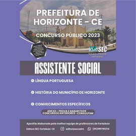 HORIZONTE 2023  Assistente Social 