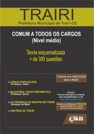 PDF .Apostila Prefeitura de Trairi - Comum a todos os cargos de nvel mdio 2020 - Digital/PDF