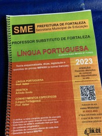.LINGUA PORTUGUESA - apostila Professor Substituto da Rede Municipal de Ensino de Fortaleza (SME) 2023 - Impressa