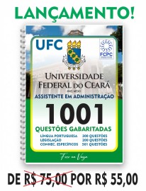 1001 Questes gabaritadas UFC Assistente em Administrao edio 2023
