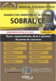 pdf ..Guarda Civil Municipal de 2a Classe de Sobral - Apostila Teoria e questes 2021 - DIGITAL
