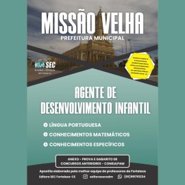 Misso Velha -Ce Agente de Desenvolvimento Infantil 