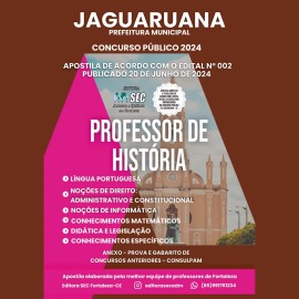 Jaguaruana -CE Prof. historia 