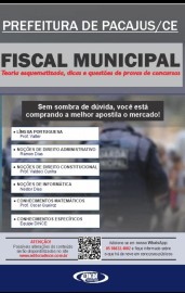 Fiscal municipal Prefeitura de Pacajus - Teoria, dicas e questes 2023 IMPRESSO