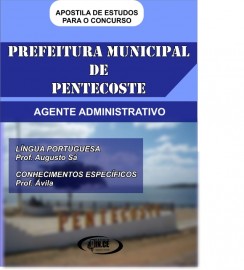 pdf Apostila AGENTE ADMINISTRATIVO (Prefeitura de Pentecoste-CE) 2021 - DigitalPDF