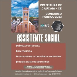 CAUCAIA 2023 ; Assistente Social 