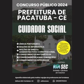 Pacatuba -ce  Cuidador social 