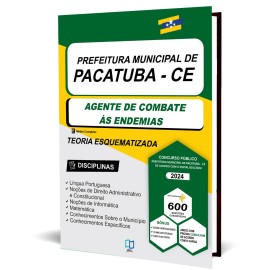 Pacatuba -Ce  Agente de combate as endemias editora elaborar concursos 