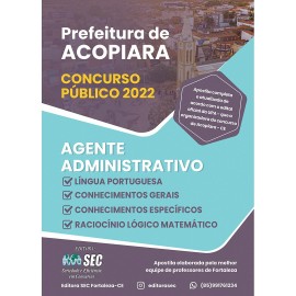 Acopiara -ce.  2022 Agente Administrativo 