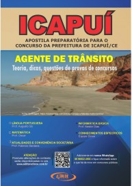 Agente de Trnsito - Apostila concurso Prefeitura de Icapu CE - 2021 IMPRESSA