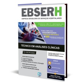 Ebserh 2025 Tcnico em Analise clnica 