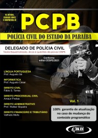 .Apostila delegado de Polcia Civil da Paraiba PCCPA teoria e questes CESPE 2021 -Impressa