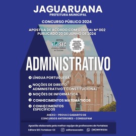 Jaguaruana-CE  Agente Administrativo 