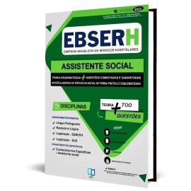 EBSERH 2023 Assistente Social  aps edital