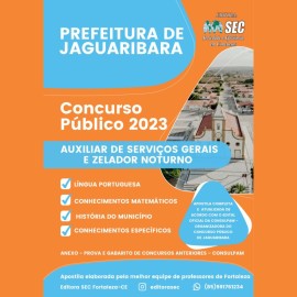 Jaguaribara-CE  Aux. de Servios Gerais e Zelador,